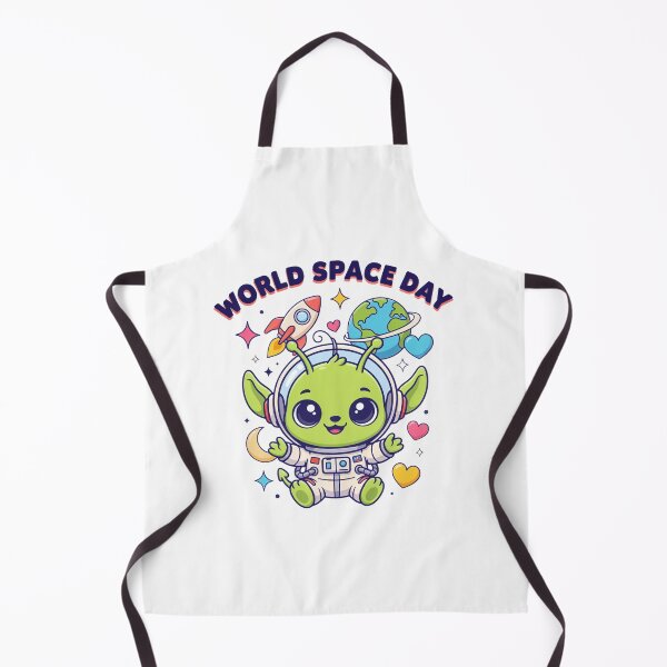 Item preview, World Space Day Cute Alien Puppy Astronaut Kawaii Space T-Shirt v2 designed and sold by DarylWelsh2024.