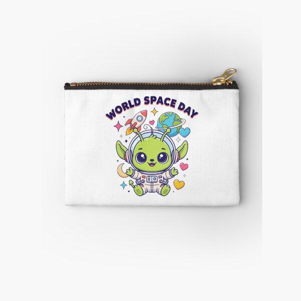 Item preview, World Space Day Cute Alien Puppy Astronaut Kawaii Space T-Shirt v2 designed and sold by DarylWelsh2024.