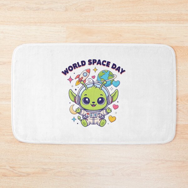 Item preview, World Space Day Cute Alien Puppy Astronaut Kawaii Space T-Shirt v2 designed and sold by DarylWelsh2024.