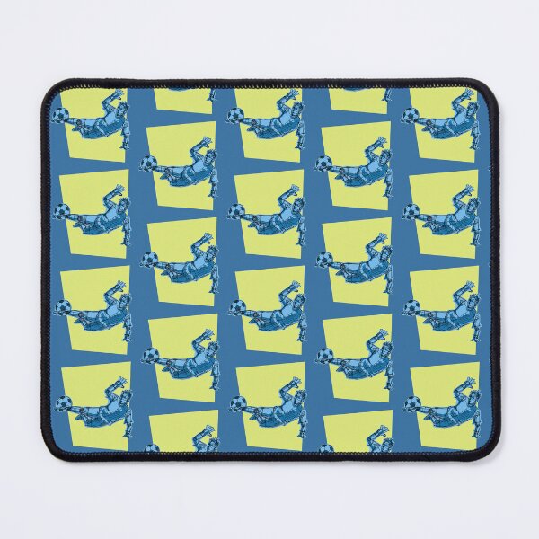 Item preview, Yes Goalkeeper With Blue Background designed and sold by missmann.
