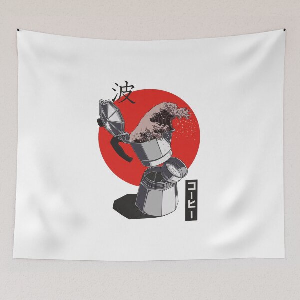 Item preview, Coffee Wave Pours From Moka Pot designed and sold by Gbriel3.