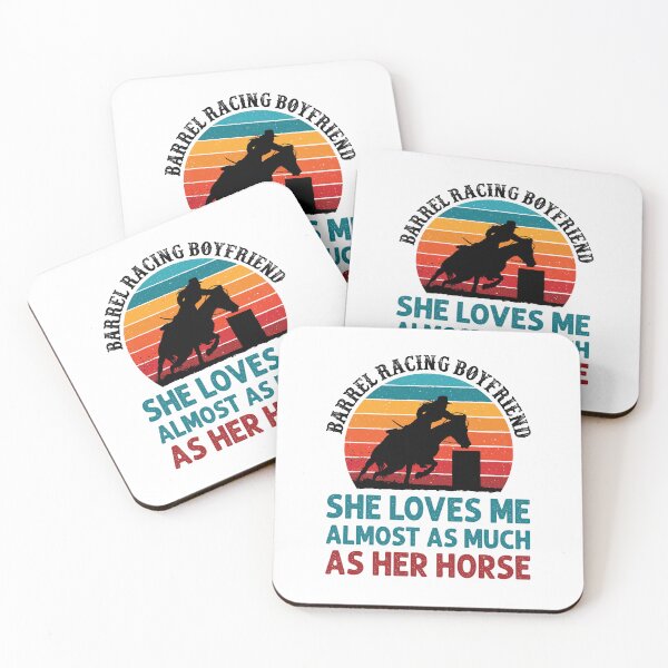 Item preview, Funny Barrel Racing Boyfriend Loves Horse designed and sold by jaygo.