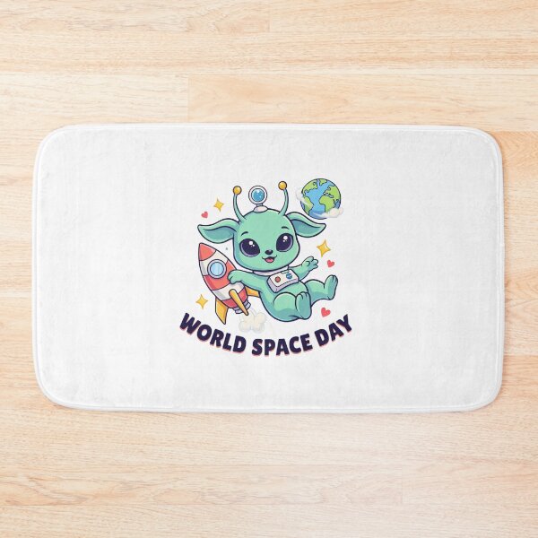 Item preview, World Space Day Cute Alien Puppy Astronaut Kawaii Space T-Shirt v3 designed and sold by DarylWelsh2024.