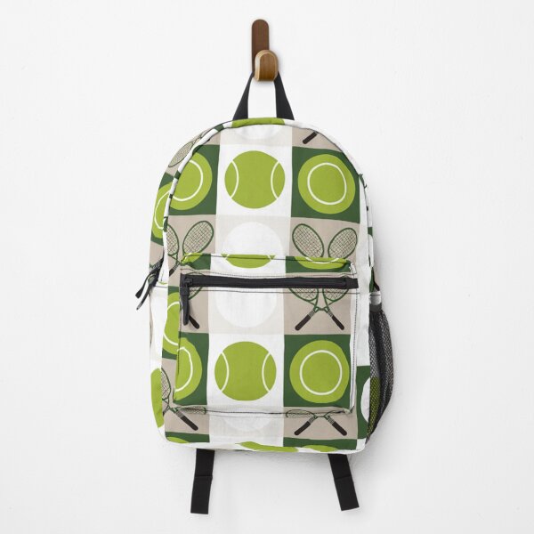 Item preview, Classic Tennis Checkerboard Seamless Pattern – Green & Beige Rackets & Trophies designed and sold by Midnight Veil Designs.
