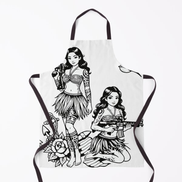 Item preview, Island Girls Tactical Black & White designed and sold by MS-6.