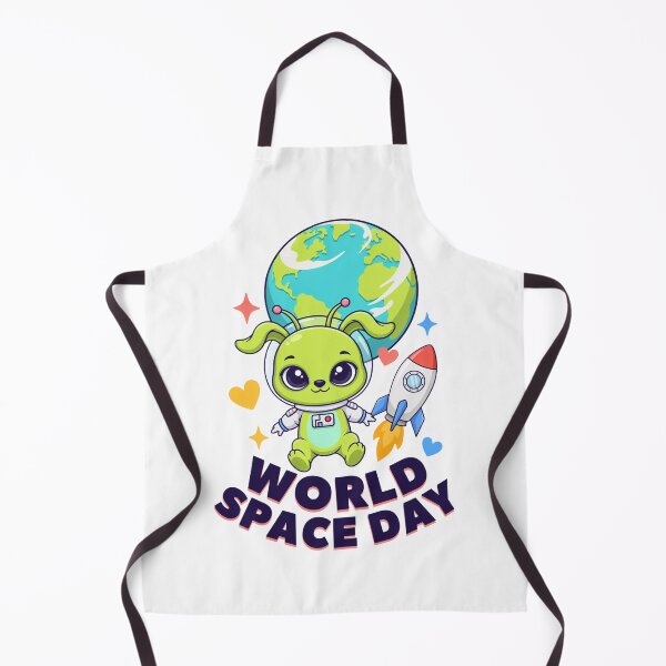 Item preview, World Space Day Cute Alien Puppy Astronaut Kawaii Space T-Shirt v4 designed and sold by DarylWelsh2024.