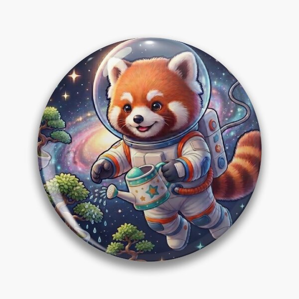 Item preview, Mr Astronaut Red Panda designed and sold by freezer765.