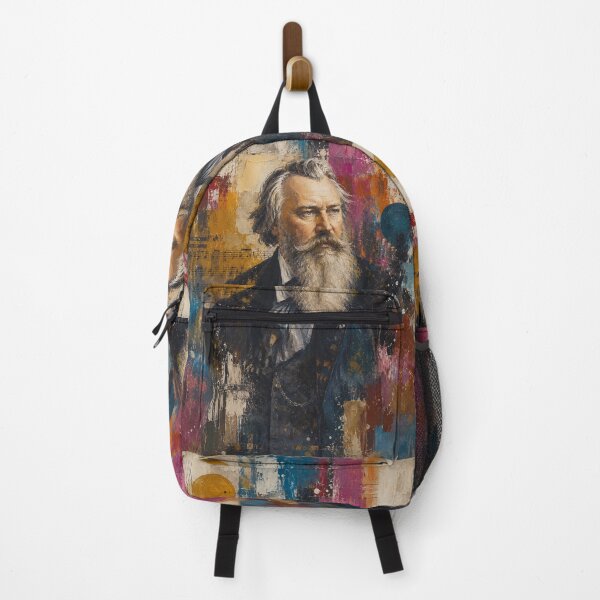Item preview, German composer and pianist Johannes Brahms painting. designed and sold by GalleryKauffeld.