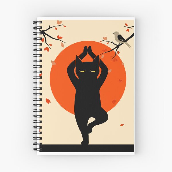 Item preview, cat yoga designed and sold by PurrfectHome.