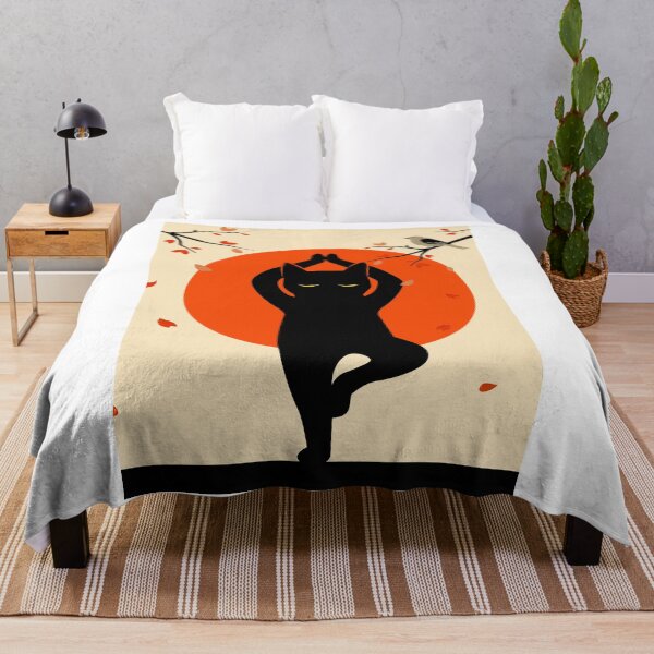 Item preview, cat yoga designed and sold by PurrfectHome.