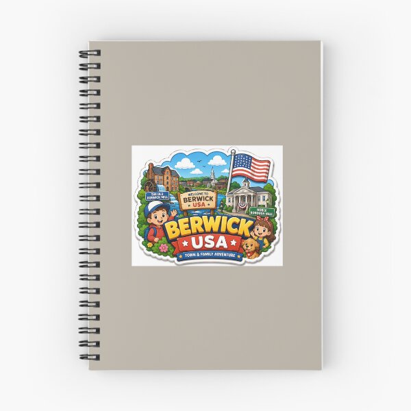 Item preview,  BERWICK USA TOWN & FAMILY ADVENTURE  designed and sold by PaintMeWorld.