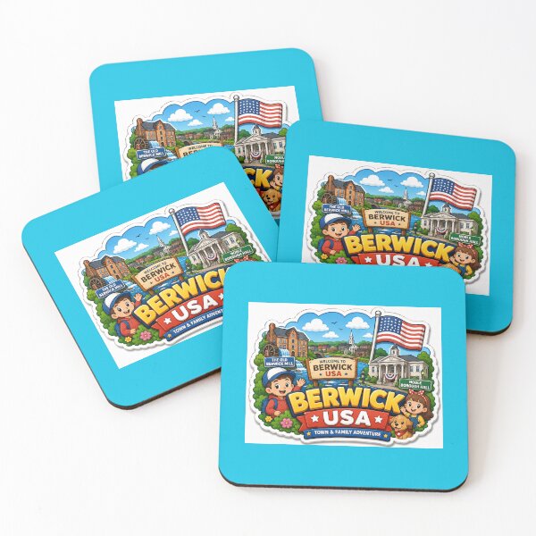 Item preview,  BERWICK USA TOWN & FAMILY ADVENTURE  designed and sold by PaintMeWorld.