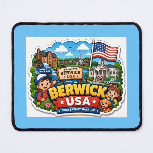 Item preview,  BERWICK USA TOWN & FAMILY ADVENTURE  designed and sold by PaintMeWorld.