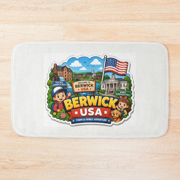 Item preview,  BERWICK USA TOWN & FAMILY ADVENTURE  designed and sold by PaintMeWorld.