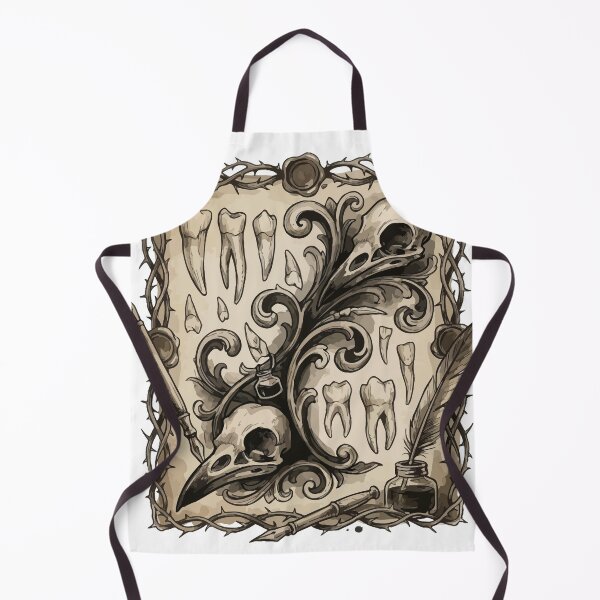 Item preview, Vintage Macabre Bird Skull and Teeth Gothic Dark Academia designed and sold by Eldaz.