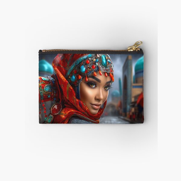 Item preview, Majestic Woman in Traditional Attire and Accessories designed and sold by Artessie.