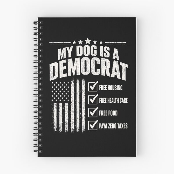 Item preview, Retro My Dog Is A Democrat Free Housing Funny T-Shirt, Political Humor Gift, Dog Lover Graphic Tee, Patriotic Meme Shirt designed and sold by Trendably.