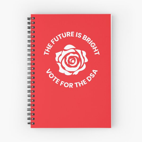 Item preview, The Future Is Bright Vote For The DSA designed and sold by Lone Frog.