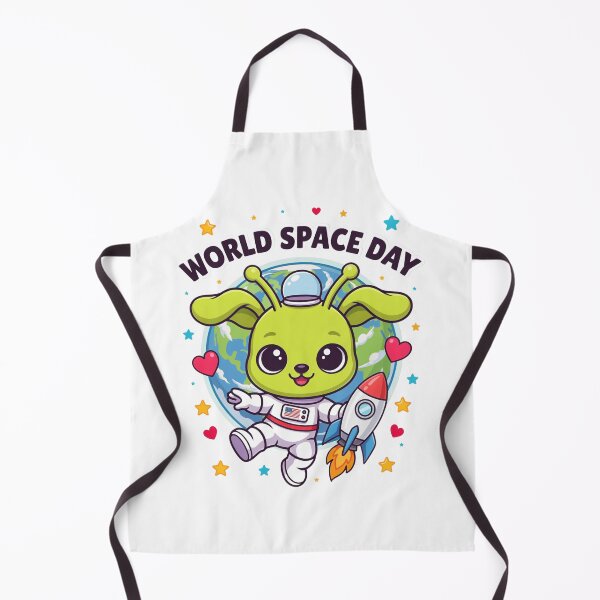 Item preview, World Space Day Cute Alien Puppy Astronaut Kawaii Space T-Shirt v7 designed and sold by DarylWelsh2024.