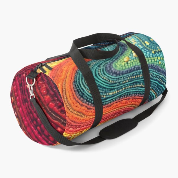 Item preview, Aboriginal Inspired Dot Art - With Flows of Lava and Water designed and sold by GrinGalore.