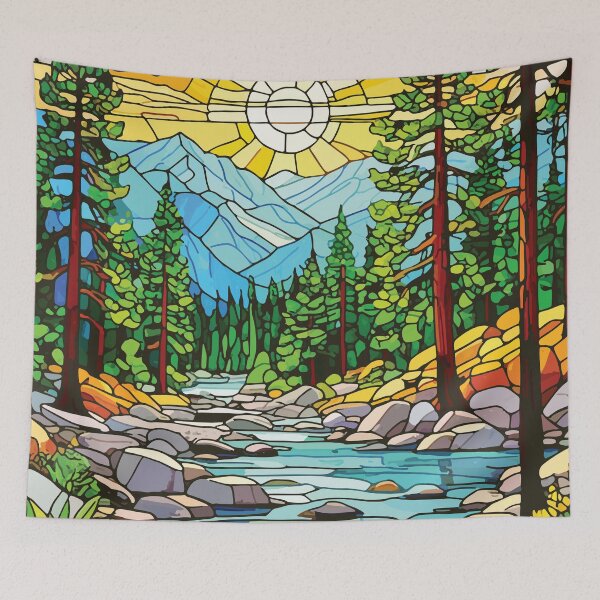 Item preview, Spectacular and beautiful mosaic art from Kings Canyon National Park designed and sold by designmari.