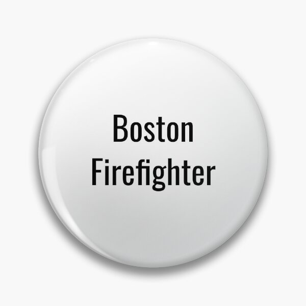 Item preview, Boston Firefighter (Black Text) designed and sold by City Makers.