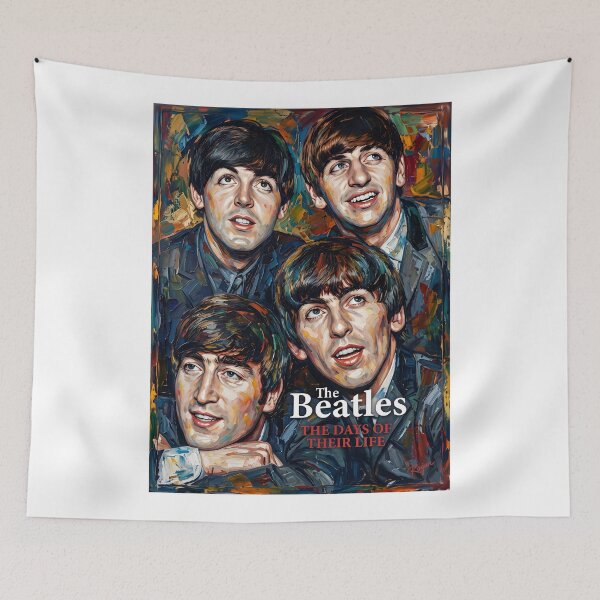 Item preview, The Beatles Colorful drawing  designed and sold by ARTROGAN.