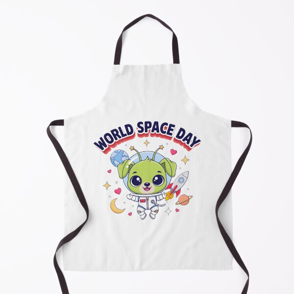 Item preview, World Space Day Cute Alien Puppy Astronaut Kawaii Space T-Shirt v8 designed and sold by DarylWelsh2024.