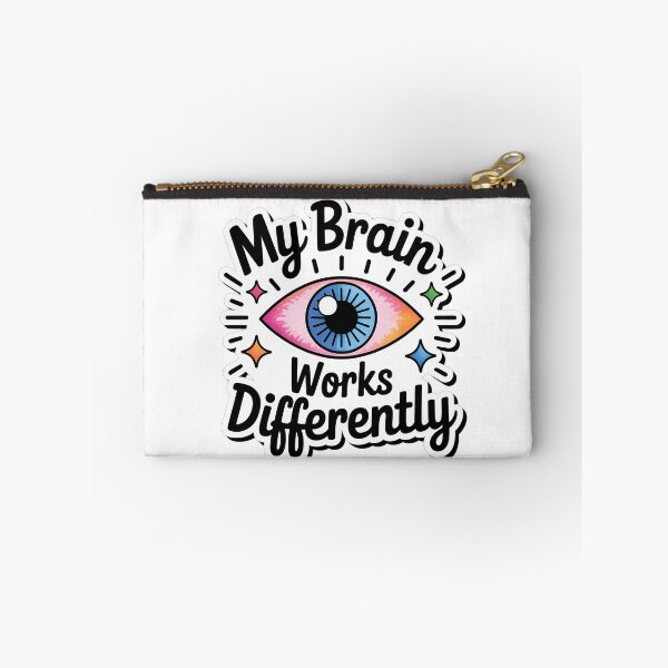 Item preview, My Brain Works Differently designed and sold by NiftyWrx.