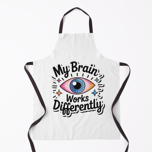 Item preview, My Brain Works Differently designed and sold by NiftyWrx.