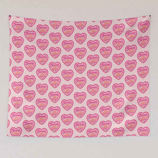 Item preview, Aggressively Helpful - Funny Feminist Heart Sarcastic Quote designed and sold by ronakris009.