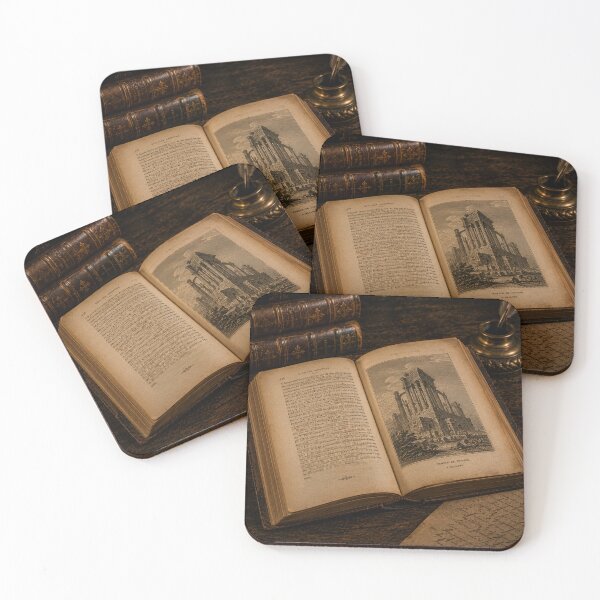 Item preview, Vintage Antique Books | Dark Academia Library Aesthetic designed and sold by Universo-Arte.