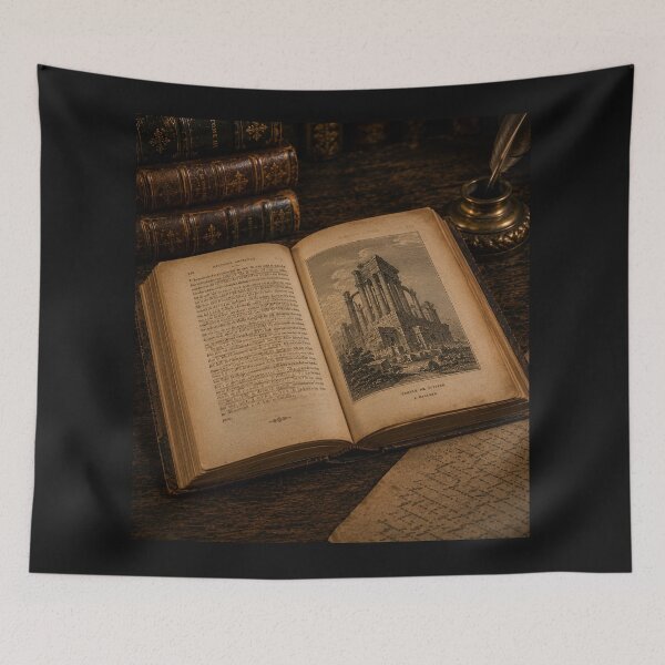 Item preview, Vintage Antique Books | Dark Academia Library Aesthetic designed and sold by Universo-Arte.