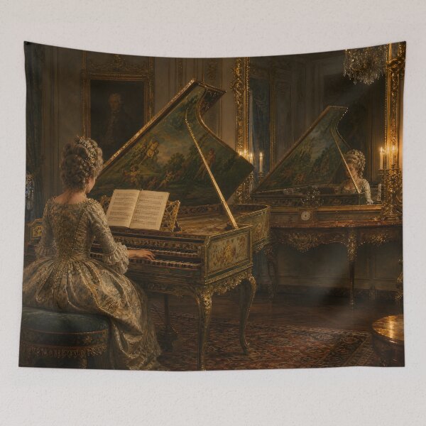 Item preview, The Harpsichord's Grace: A Baroque Masterpiece in Candlelight designed and sold by DoReMiStudio.