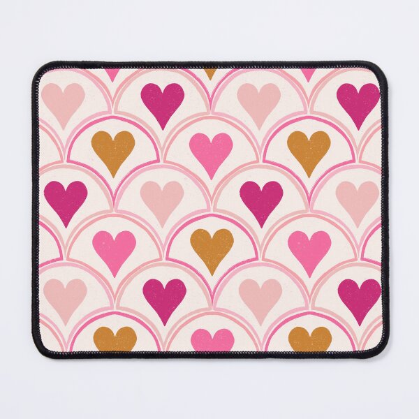Item preview, Textured hearts and scallops designed and sold by AliciaErwinIllustration.