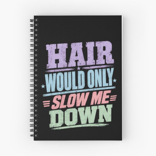 Item preview, Hair Would Only Slow Me Down Funny Bald Man Shaved Head Gift designed and sold by HumansStuck12.