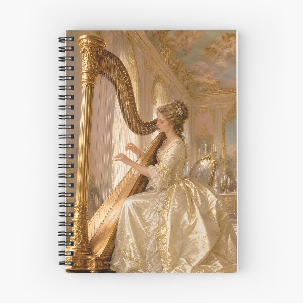 Item preview, The Golden Strings: A Divine Harp Solo in Baroque Radiance designed and sold by DoReMiStudio.