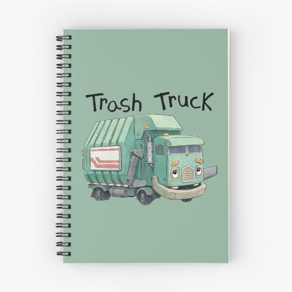 Item preview, Trash Truck Cute Garbage Truck designed and sold by EverAfterDsgn.