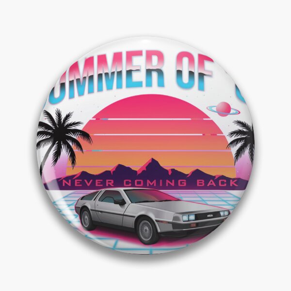 Item preview, Summer of 87 Retro Synthwave Sunset DeLorean Vaporwave designed and sold by Arobinoz.