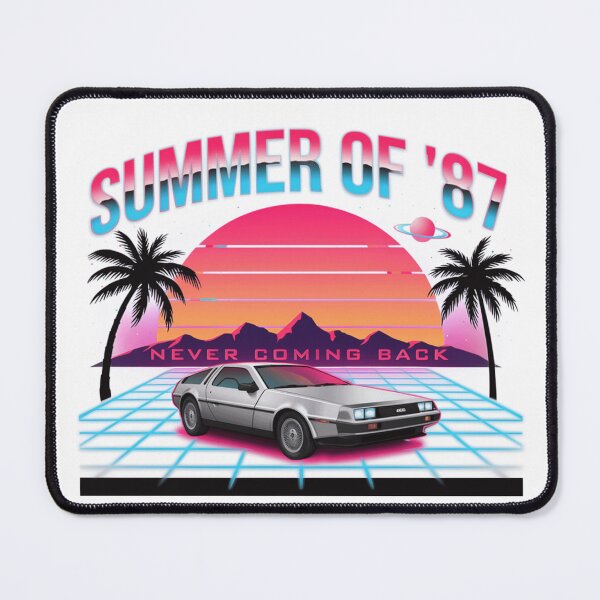 Item preview, Summer of 87 Retro Synthwave Sunset DeLorean Vaporwave designed and sold by Arobinoz.