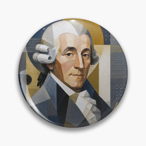 Item preview, Joseph Haydn Austrian composer painting. designed and sold by GalleryKauffeld.
