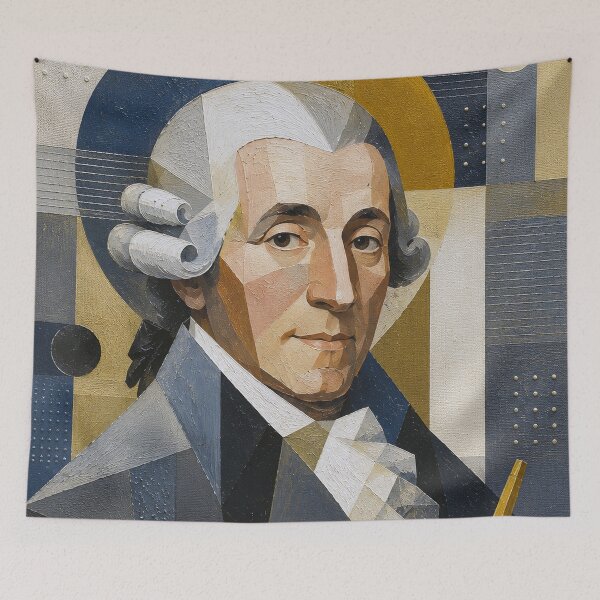 Item preview, Joseph Haydn Austrian composer painting. designed and sold by GalleryKauffeld.