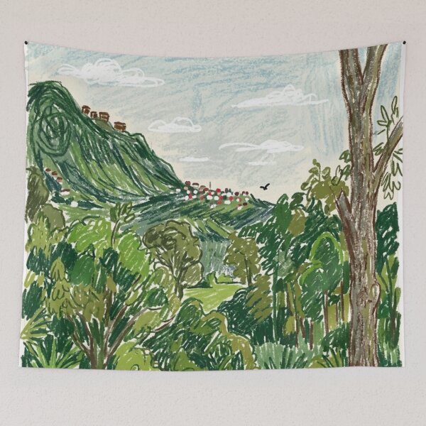 Item preview, A village at the top designed and sold by CristianCEB.