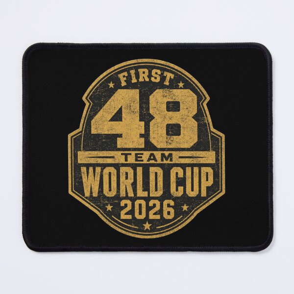 Item preview, First 48 Team World Cup 2026 Vintage Football T-Shirt designed and sold by ArthUpscale.