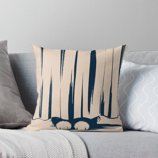 Item preview, Sneaky Cat Hiding designed and sold by McAdamStudio.
