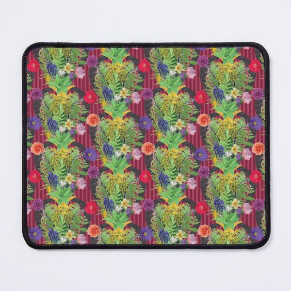Item preview, Spring Flower & Foliage Arrangement on Red Stripes designed and sold by Digitalmyth's Designs.