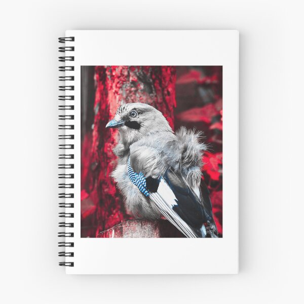 Item preview, Crimson Whisper Blue Jay designed and sold by Gerberjayey.