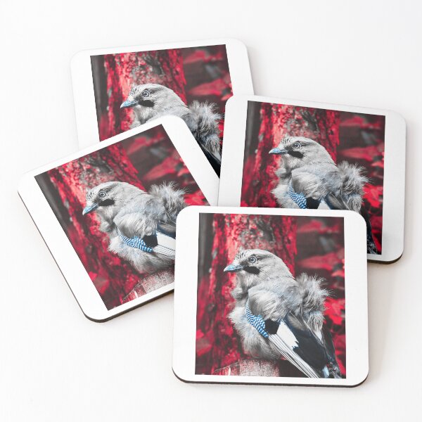 Item preview, Crimson Whisper Blue Jay designed and sold by Gerberjayey.