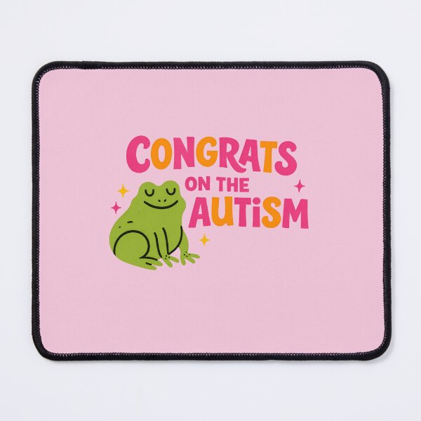 Item preview, Autism Frog - Neurodivergent Pride Cute Aesthetic Meme designed and sold by ronakris009.