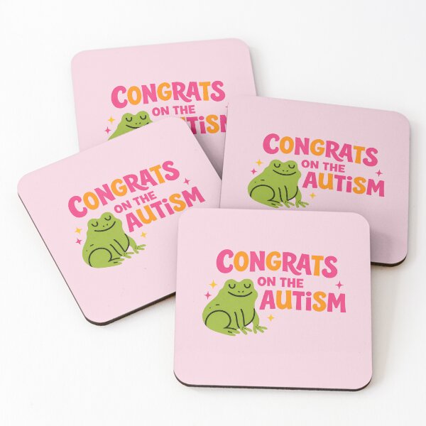 Item preview, Autism Frog - Neurodivergent Pride Cute Aesthetic Meme designed and sold by ronakris009.